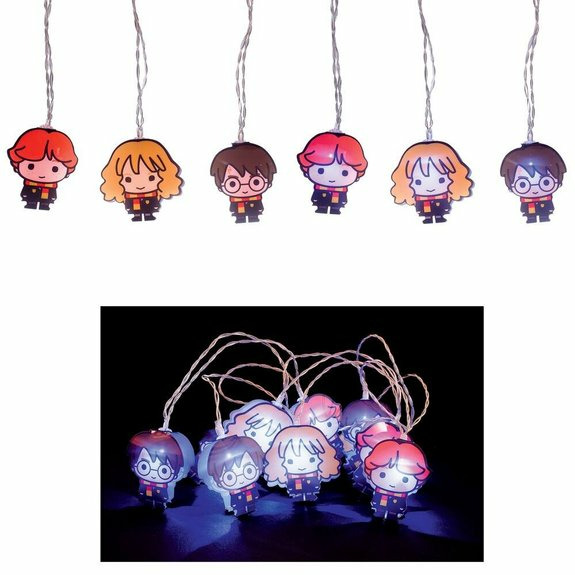 Guirlande Lumineuse Harry Potter Personnages 2d Leds 2.5 Mètres À Piles