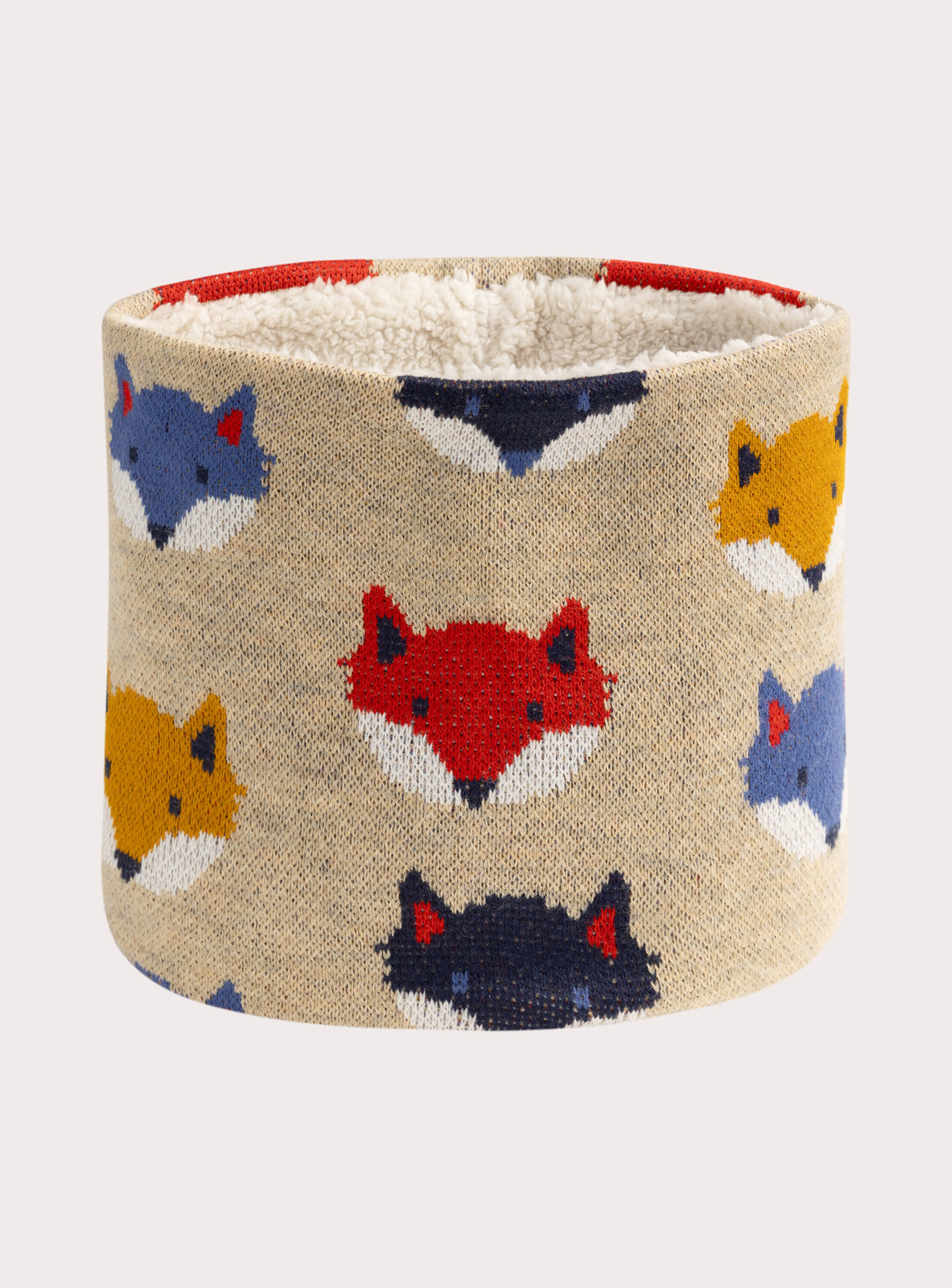 Snood à motif renard pour garçon