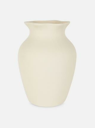 Grand vase à effet coquillage