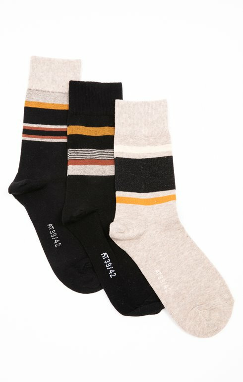 Lot De 3 Paires Chaussettes Ao Degrade