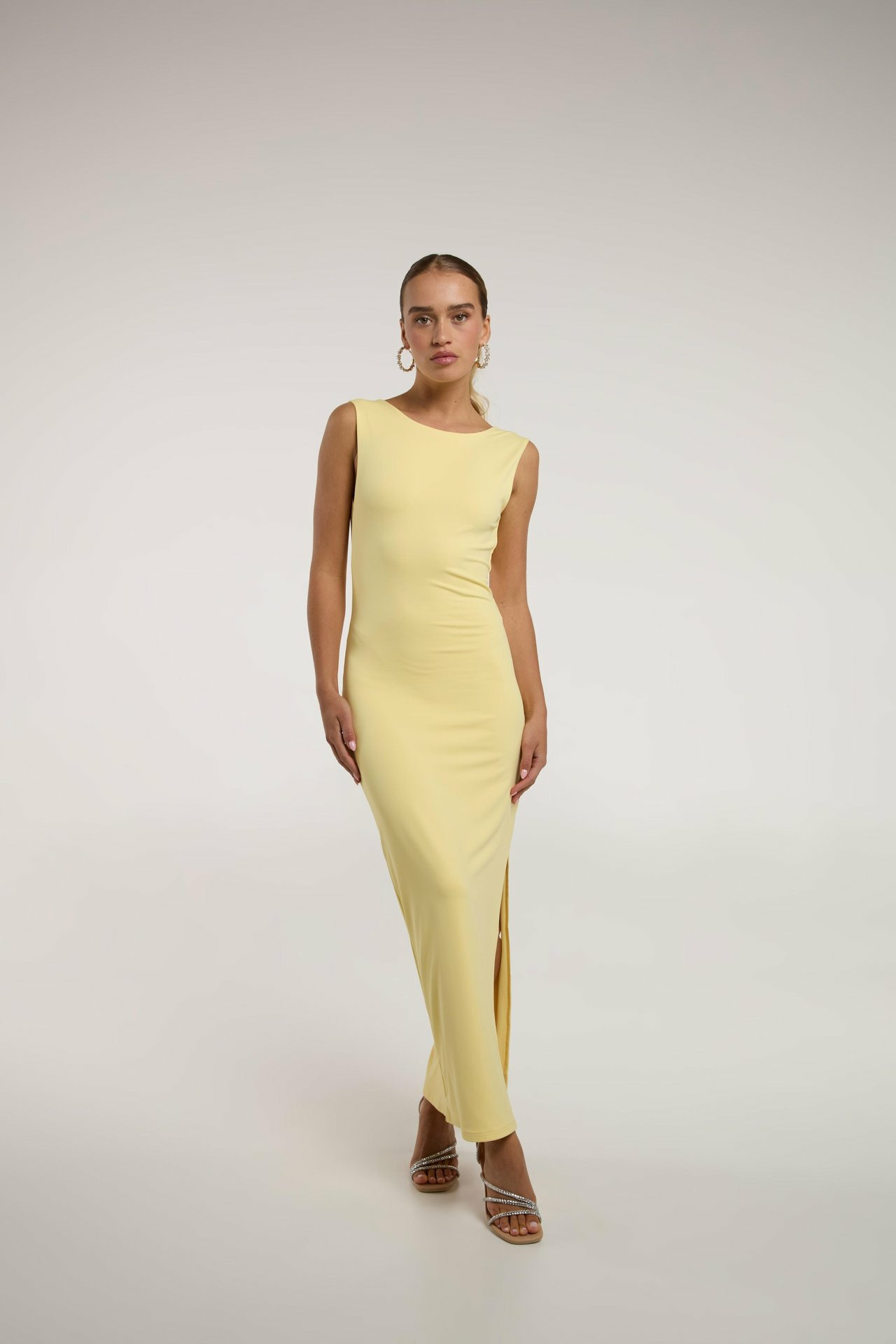 Robe longue ajustée