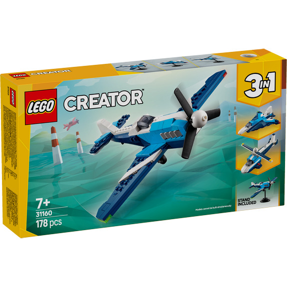 Aéronef : l’avion de course LEGO Creator 31160