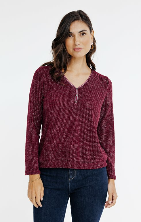 Pull Matiere Brillante