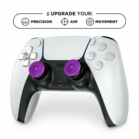 Fps Frenzy Thumb Grips Steelseries Purple/black Ps5