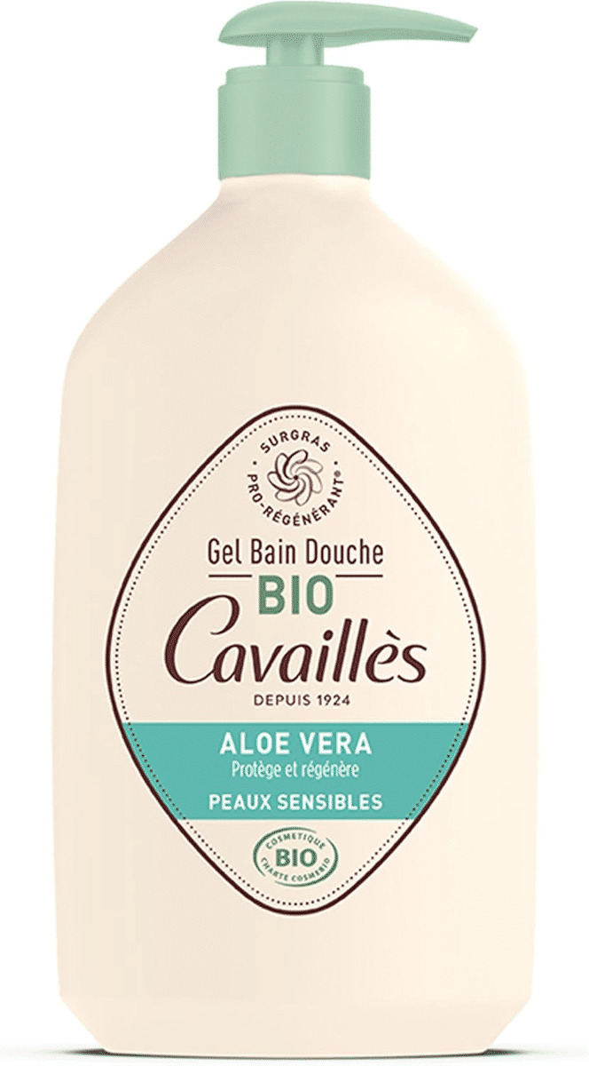Rogé Cavaillès Gel Bain Douche Peaux Sensibles Aloe Vera Bio 1 L