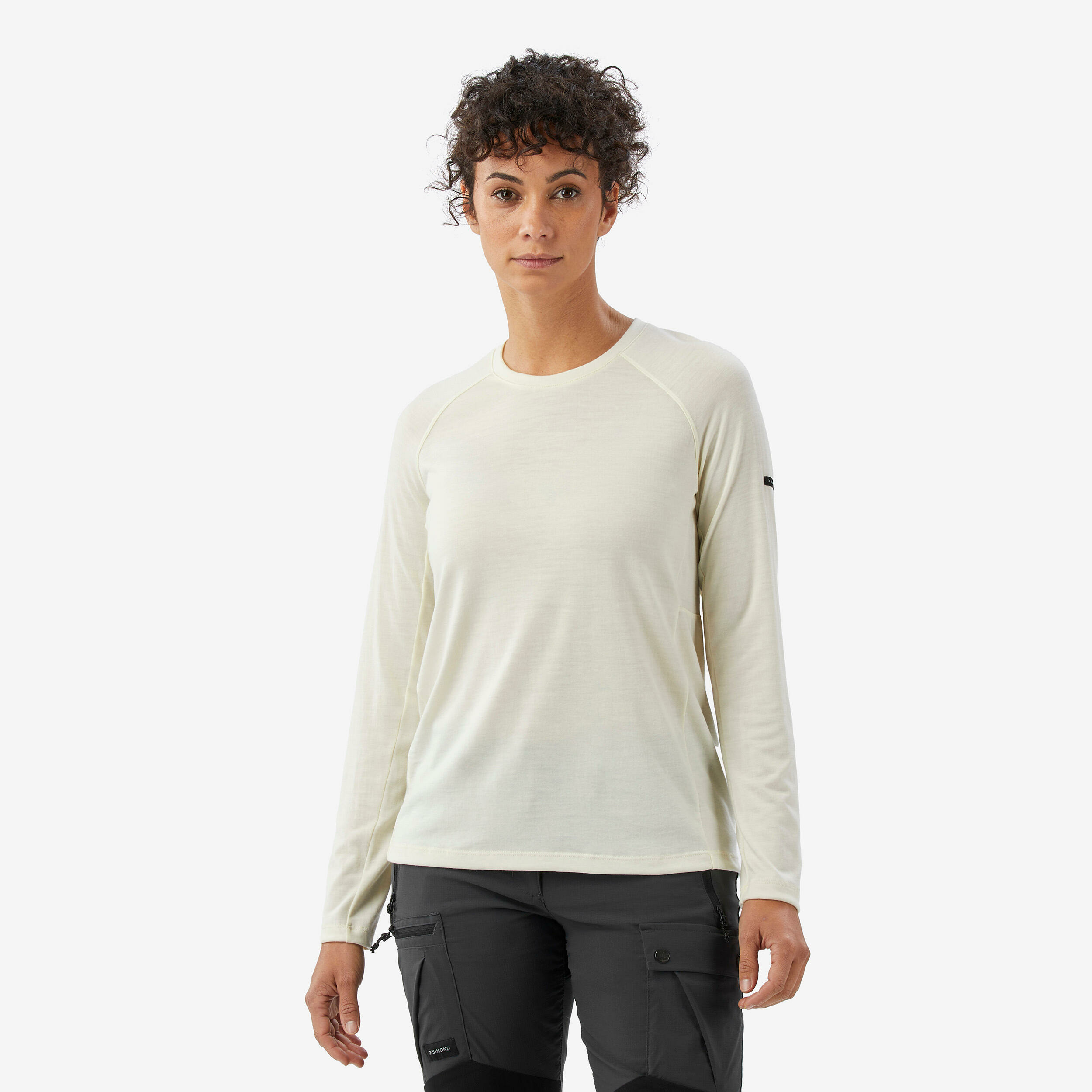 T Shirt Femme Vetement Merinos Decathlon T-shirt Manches