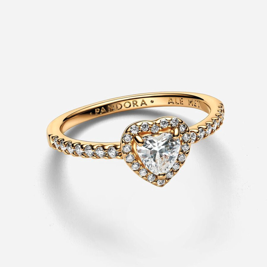 Bague Coeur Surélevé