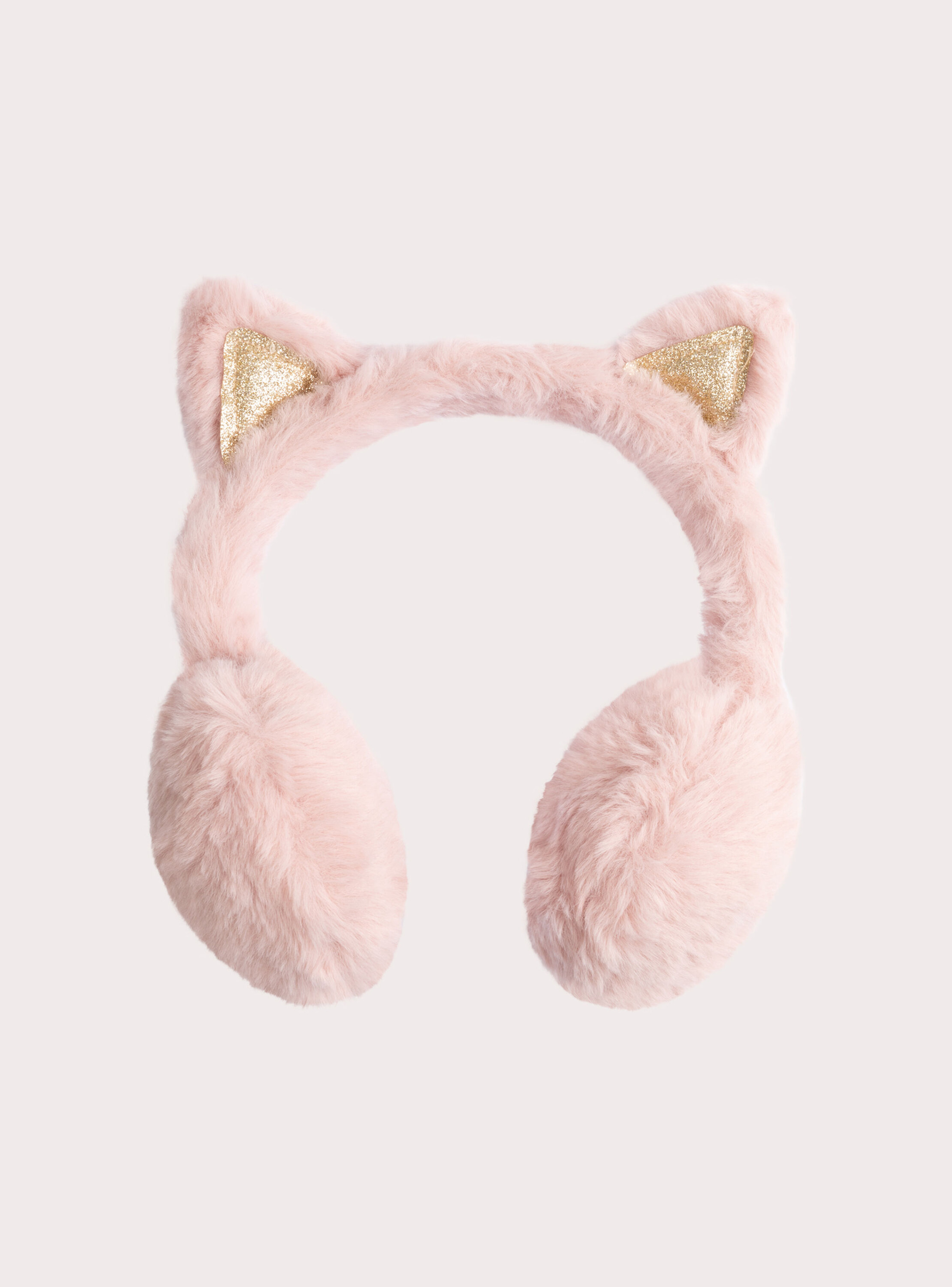 Cache-oreilles rose pour fille