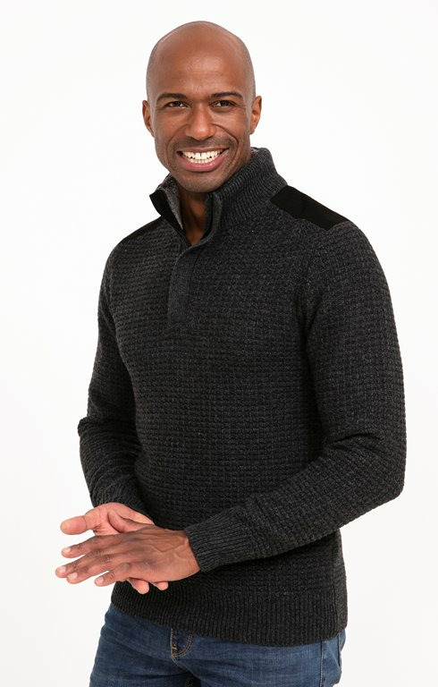 Pull Col Montant Avec Sherpa