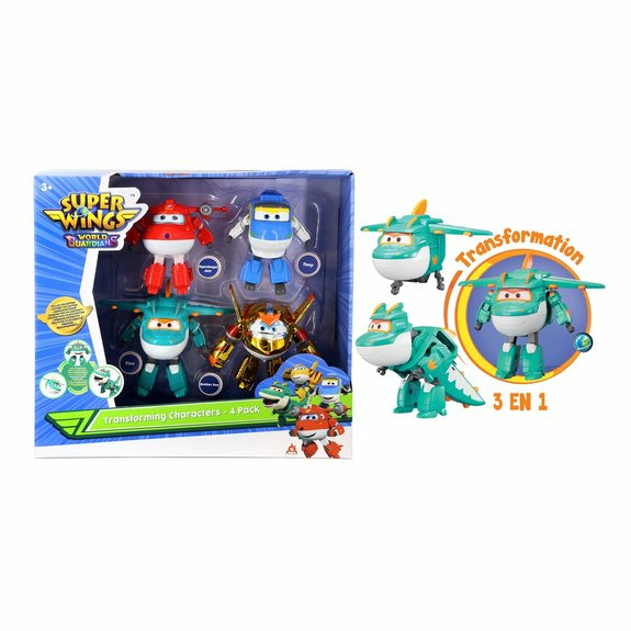 4 transforming super wings