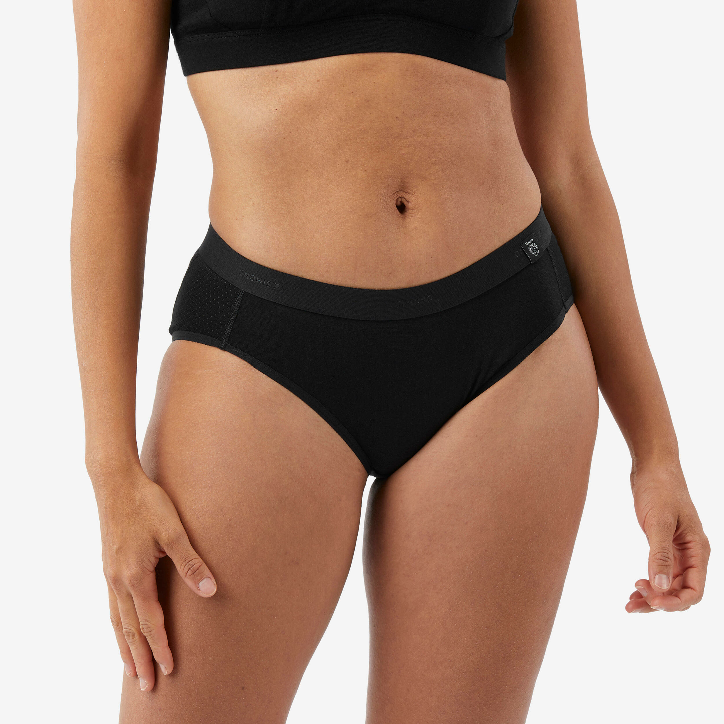Culotte en laine mérinos de trek montagne - MT500