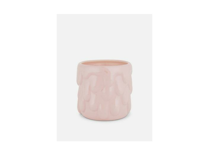 Bougie parfumée dans un pot en céramique