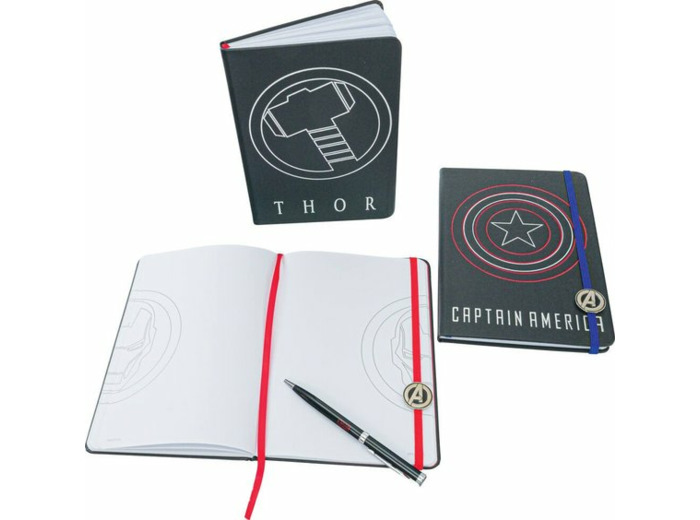 Coffret Collector Marvel 3 Carnets Et 1 Stylo