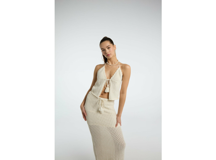 Top crocheté