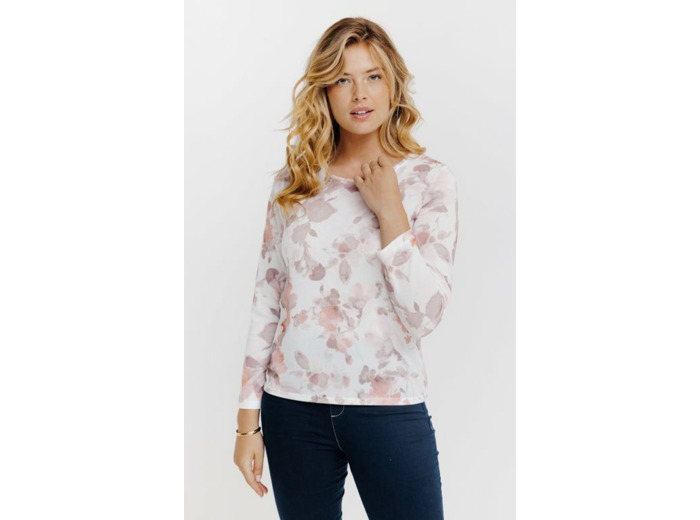 T-Shirt Manches Longues Col Rond