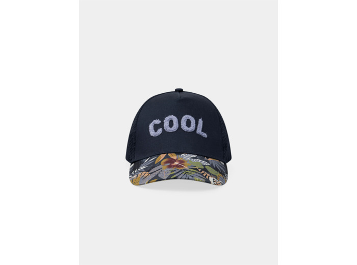 Casquette filet imprimé jungle