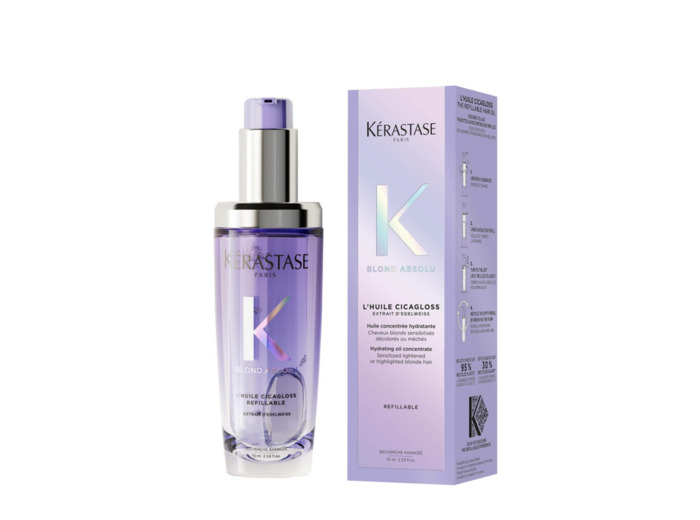 Huile cheveux blonds Cicagloss –...