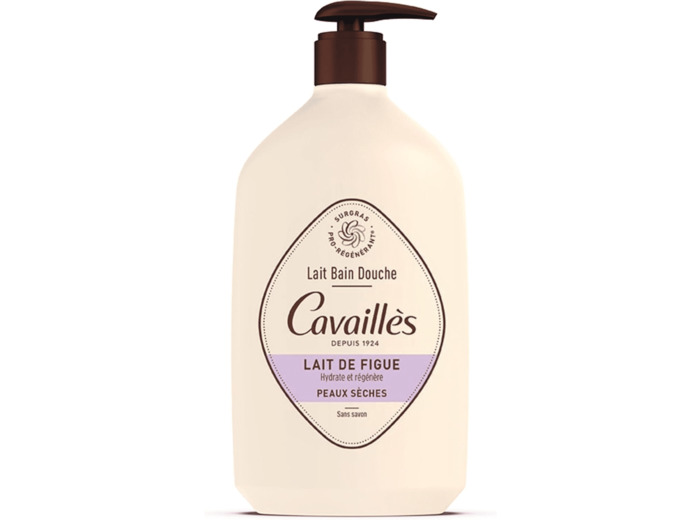 Rogé Cavaillès Lait Bain Douche Lait de figue Peaux sèches 1 litre