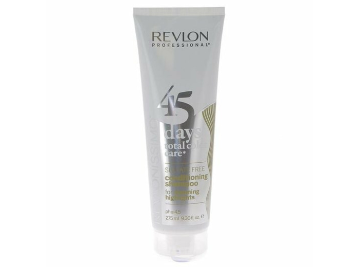 2 en 1 Shampooing et soin cheveux colorés 45 Days cendré stunning highlights