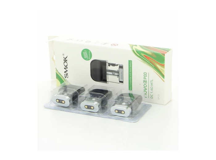 Pack de 3 Pods 2ml DC 1.4ohm Novo 2 Pod Smok
