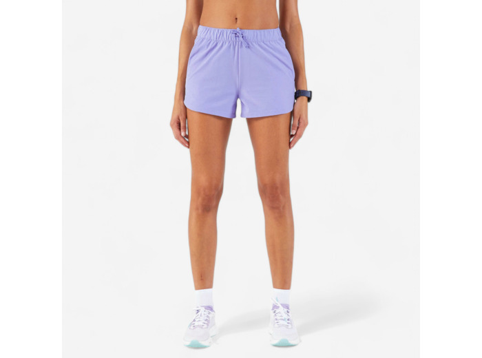 Short running & trail respirant femme - kiprun run 500 dry violet