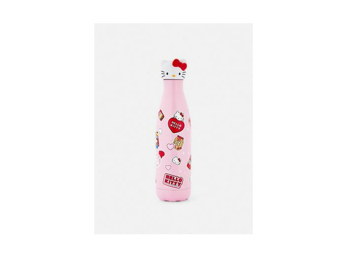 Gourde avec couvercle en 3D Hello Kitty