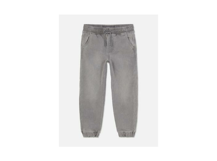 18 mois-7 ans | Bas de jogging en jean à revers