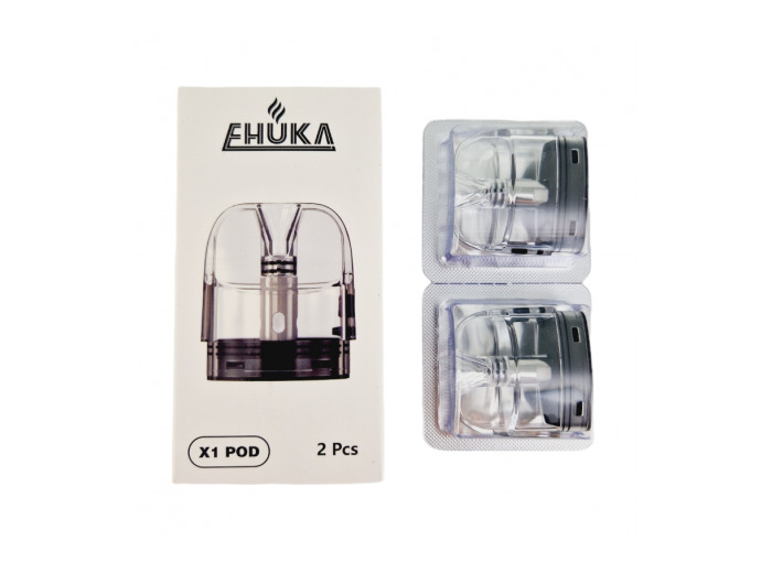 Pack de 2 Pods 10ml + résistance Ehuka