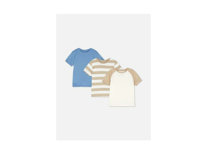 Lot de 3 t-shirts à manches courtes