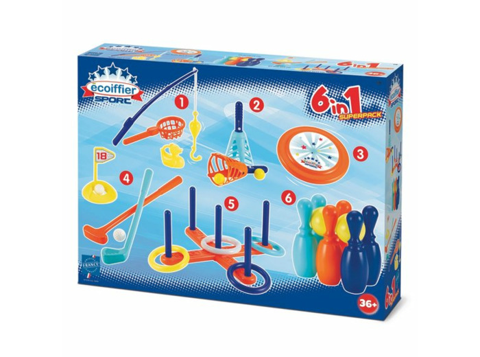 COFFRET SPORT 6 EN 1
