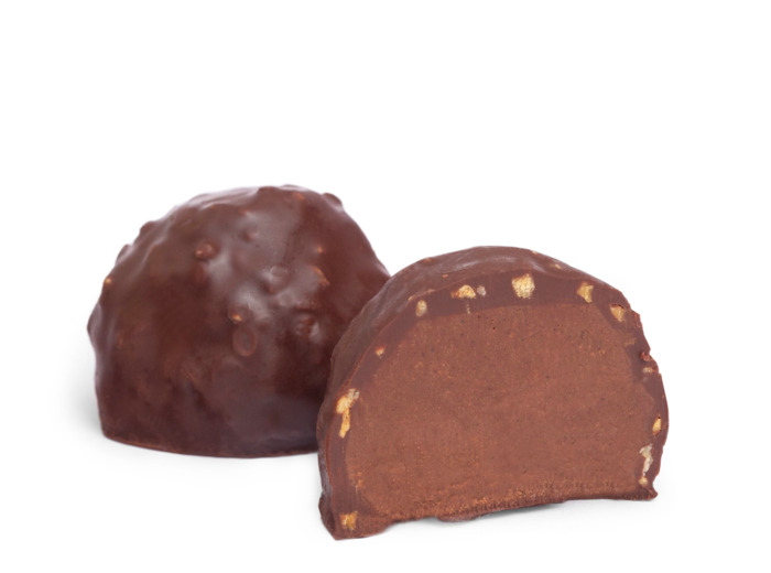 Roc praliné au chocolat noir