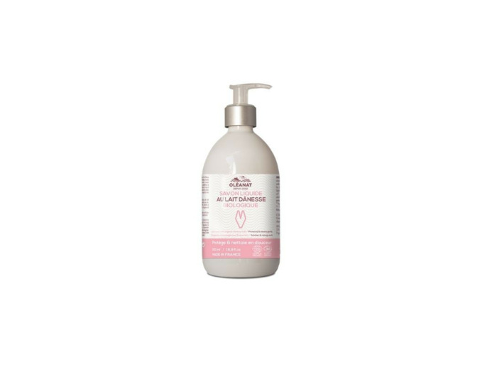 Savon Liquide au Lait d'Anesse Biologique Oléanat 500ml
