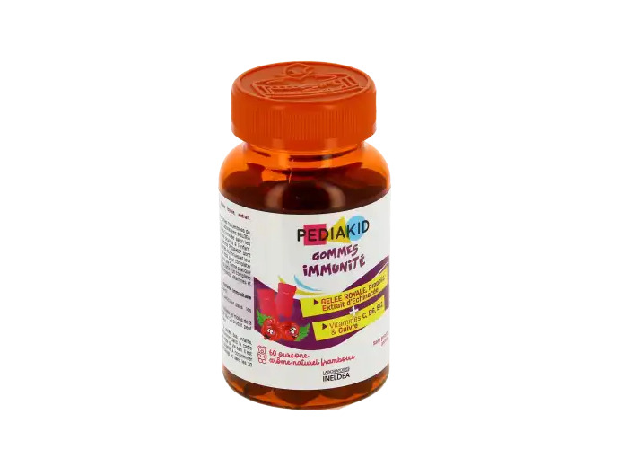 Pédiakid Gomme Ourson Immunité Framboise B/60