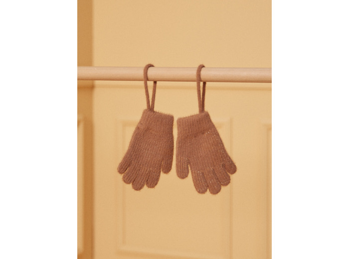 Gants maille fantaisie