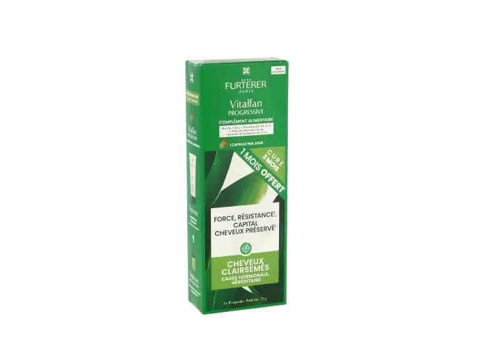 René Furterer Vitalfan Antichute Progressive Sans Colorant 3x30 Caps