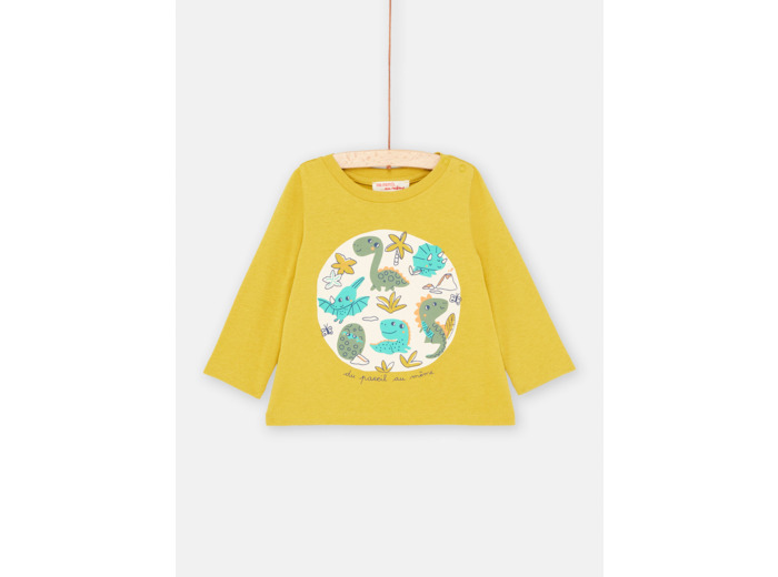Tee-shirt manches longues Citronelle- bébé garçon