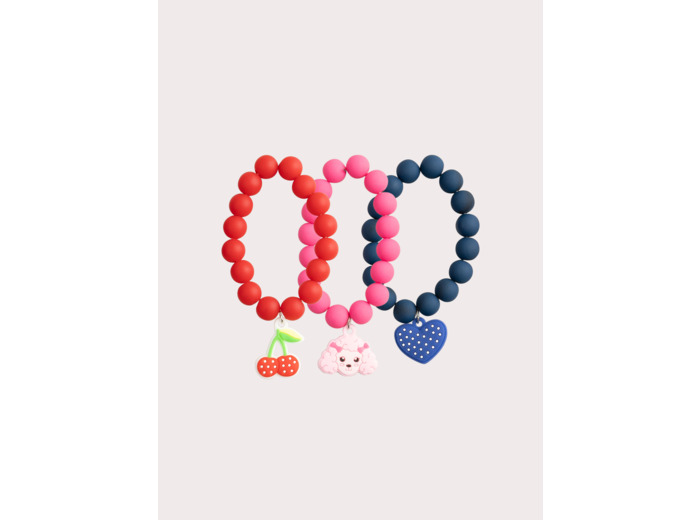 Lot de 3 bracelets pour fille