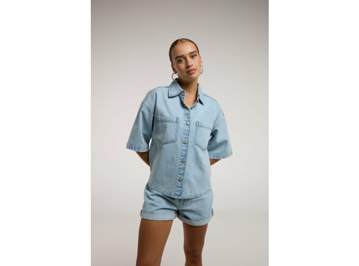 Blouse en denim