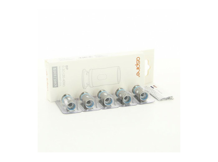 Pack de 5 résistances BP80 Aspire
