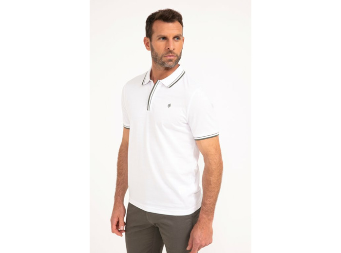 Polo à manches courtes Tennis zip