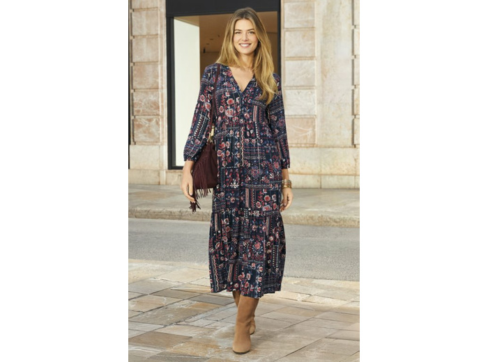 Robe longue bohème