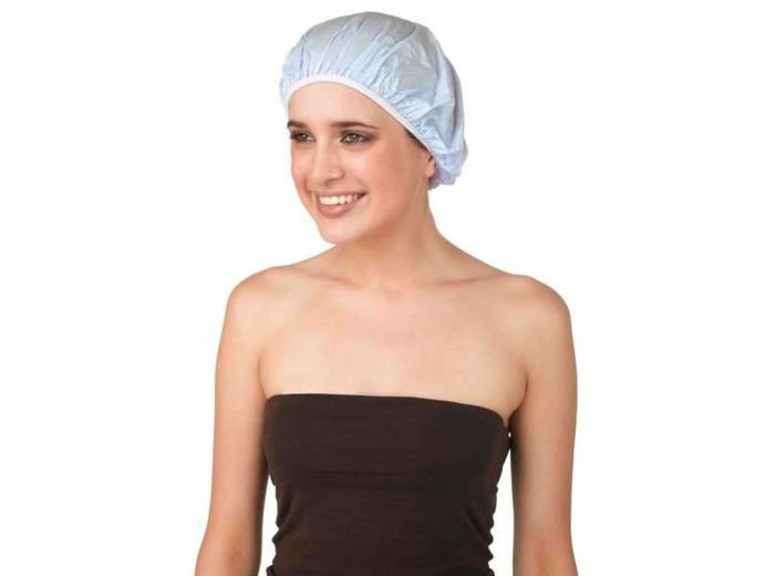 Bonnet de douche plastique avec...