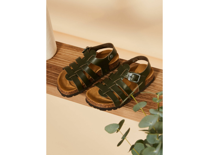 Sandales Kaki