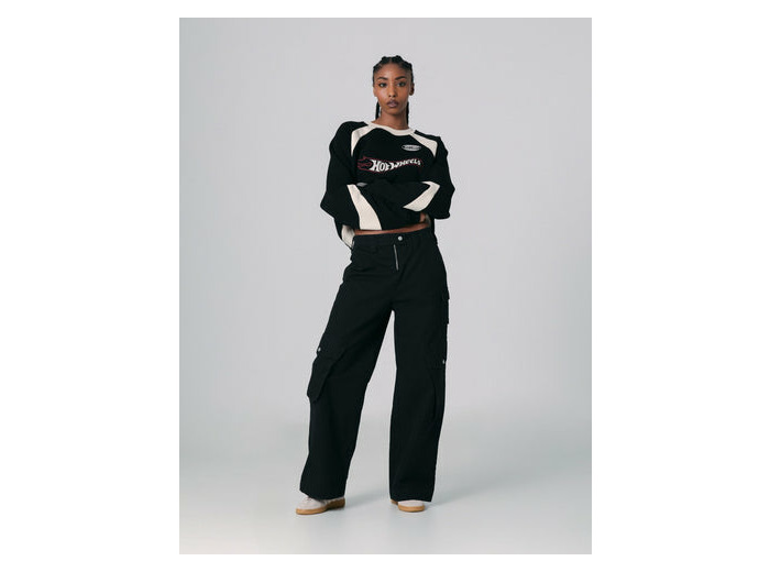 Pantalon cargo noir