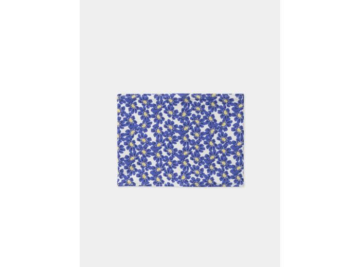 Snood jersey imprimé fleur