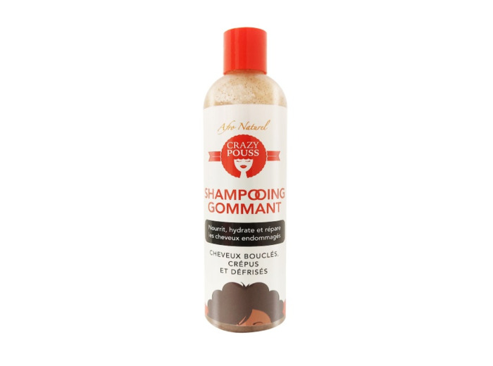 CRAZY POUSS SHAMPOING GOMMANT CHEVEUX BOUCLÉS