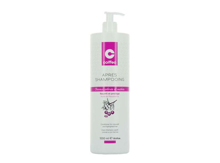 Après-shampooing cheveux colorés