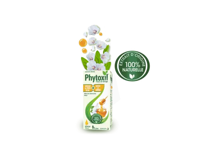 Phytoxil Toux Et Gorge Sirop Adulte Enfant +2 Ans Fl/100ml