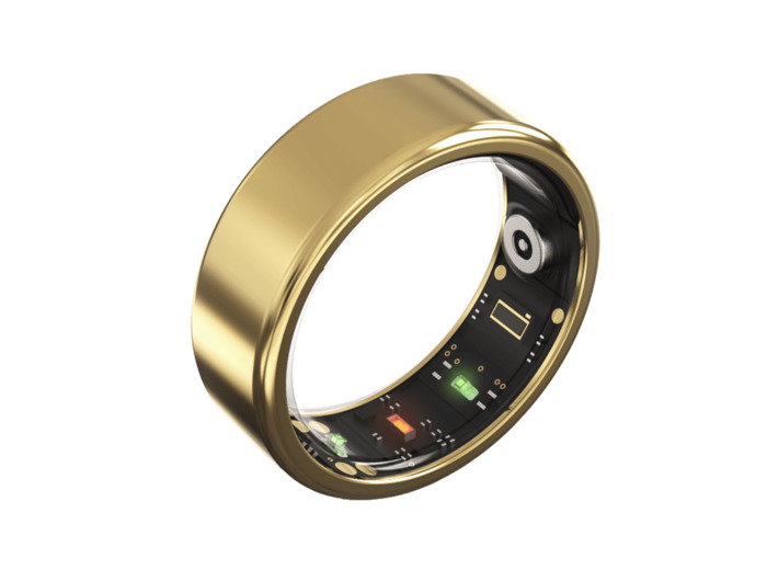 Bague connectée Mixte Ice ring Doré
