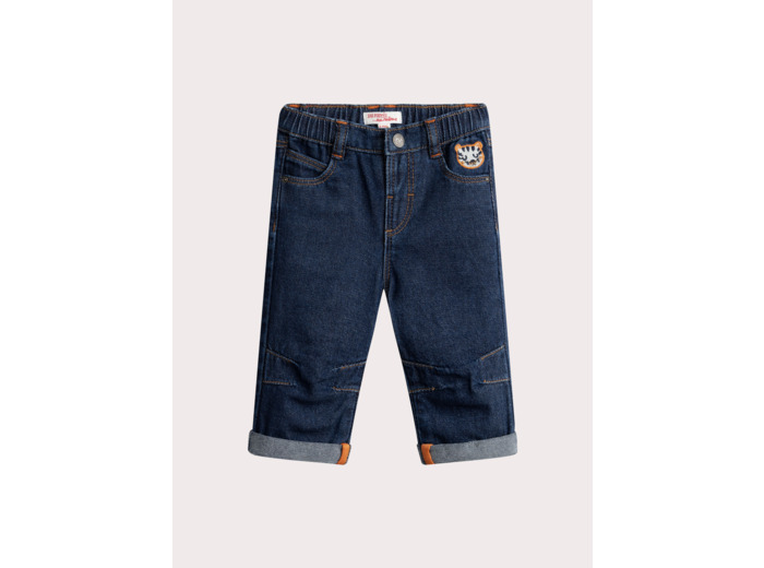 Jean en denim foncé pour bébé garçon